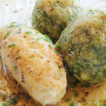 Kasnocken und Speckknödel - (c) Gabi Dräger