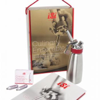 Der iSi Gourmet Whip arbeitet ohne Strom, und  die zubereiteten Speisen bleiben mehrere Tage ohne Qualitätsverlust im Kühlschrank haltbar. Weiter Anregungen für tolle Anwendungen gibt das iSi Kochbuch - (c) iSi