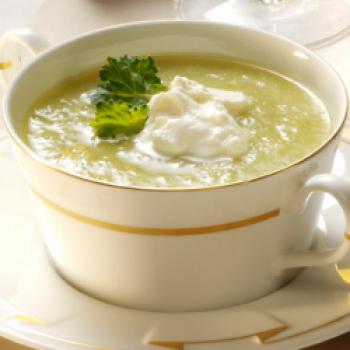 Kohlrabi Suppe - (c) Wirths PR