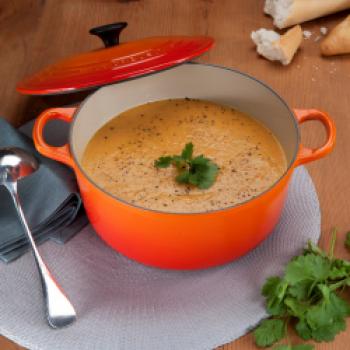 Kürbissuppe rustikal - (c) Le Creuset