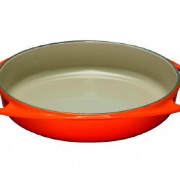 Und auch in Ofenrot (Tarte Tartin Backform) - (c) Le Creuset