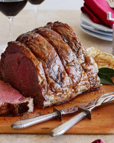 Rinderrippenbraten mit Meerrettich-Ricotta-Creme - (c) California Wines Rinderrippenbraten mit Meerrettich-Ricotta-Creme - (c) California Wines
