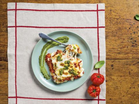 Der Favorit auf dem Tisch - die Lasagne - (c) Giovanni Rana