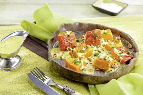 Gegrillter Kürbis - (c) Diabetes-Journal Gegrillter Kürbis - (c) Diabetes-Journal