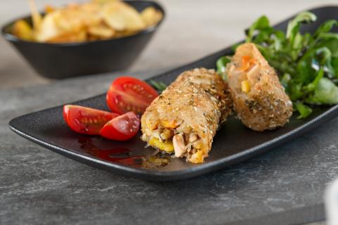 Steirische Frühlingsrolle - (c) Stefan Kristoferitsch mit freundlicher Genehmigung der Gemeinschaft Steirisches Kürbiskernöl g.g.A. Steirische Frühlingsrolle - (c) Stefan Kristoferitsch mit freundlicher Genehmigung der Gemeinschaft Steirisches Kürbiskernöl g.g.A.
