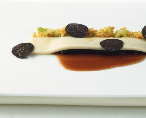 Spargel mit Perigord-Trüffel - (c) ÖWM Spargel mit Perigord-Trüffel - (c) ÖWM