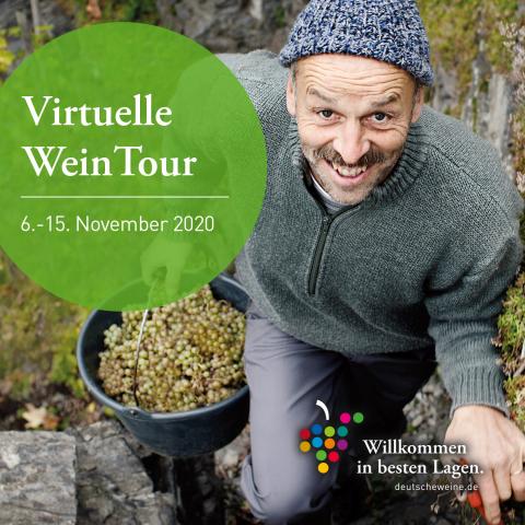Die Virtuelle WeinTour – mit Konstantin Baum (und anderen Weinexpert*innen) - (c) Deutsches Weininstitut Die Virtuelle WeinTour – mit Konstantin Baum (und anderen Weinexpert*innen) - (c) Deutsches Weininstitut