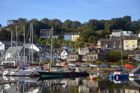 Rauf und runter auf dem Scilly Walk - in dem irischen Hafenstädtchen Kinsale gehen Gourmets spazieren - (c) Jörg Berghoff