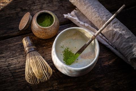 Matcha-Eistee mit Ingwer und Melone - (c) Mirko Stödter auf Pixabay Matcha-Eistee mit Ingwer und Melone - (c) Mirko Stödter auf Pixabay