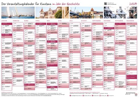 Der Konstanzer Eventkalender 2024 ist da - (c) Konstanz Tourist Info Der Konstanzer Eventkalender 2024 ist da - (c) Konstanz Tourist Info