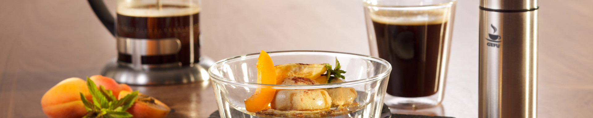Frische Nachspeise mit viel Geschmack