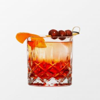 Manhattan, ein klassischer Cocktail aus amerikanischem Whiskey und rotem süßen Wermut - (c) apros Vermouth