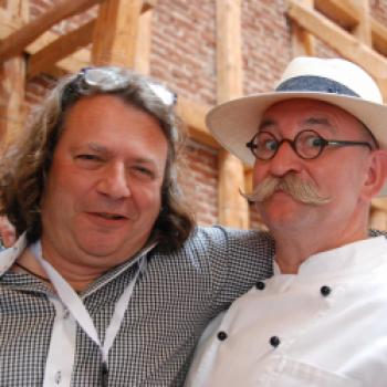 Mit Horst Lichter bei der Landpartie Dagobertshausen 2017 - (c) Gabi Vögele