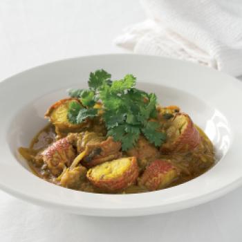 Südafrikanisches Flusskrebs-Curry - <a href="https://www.genussfreak.de/suedafrikanisches-flusskrebs-curry" target="_blank">zum Rezept</a> - (c) Dirk Peters / Südafrikische Weininformation