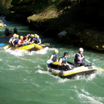 Alps Residence - Erzberg Alpin Resort - Aktivurlauber beim Rafting