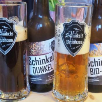 Natürlich darf ein gutes Biobier der Privatbrauerei 'Schinkels Brauhaus' zur Jausen nicht fehlen - (c) Jörg Bornmann