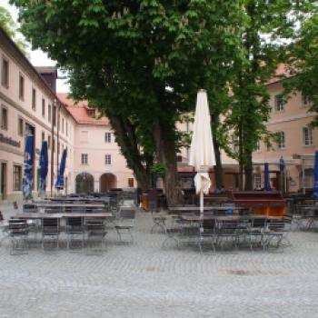 Kloster Weltenburg Brauerei Biergarten (c) Jörg Bornmann