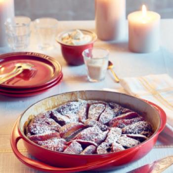 Weihnachtliche Tarte Tatin <a href="https://www.genussfreak.de/weihnachtliche-tarte-tatin" target="_blank">(zum Rezept.....)</a> - (c) Jörg Bornmann