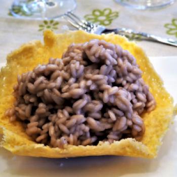 Risotto al Raboso, ein traditionelles Gericht im östlichen Veneto - (c) Jörg Bornmann