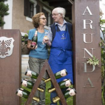 Sektkellerei Arunda in Mölten - <a href="https://www.genussfreak.de/kokos-spinat-suppe-mit-jakobsmuscheln" target="_blank">weitere Infos zum Weingut und der dort produzierten Weine</a> - (c) Sektkellerei Arunda