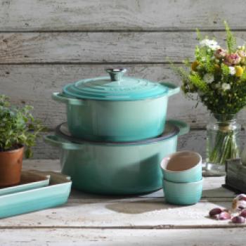 Trendfarbe Cool Mint von Le Creuset