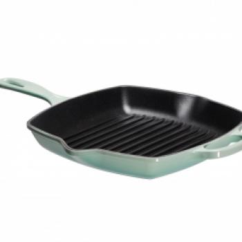 Le Creuset Grillpfanne quadratisch 26 x 26 cm, cool mint 129,00 €