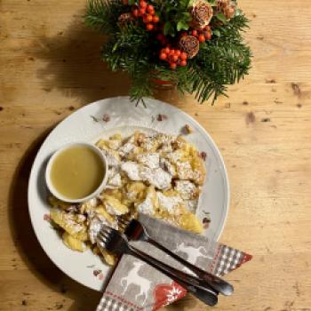 Tausend Jahre alte Tschangelair Alm im Tiroler Stubaital bietet Forelle und Kaiserschmarrn - (c) Gabi Dräger