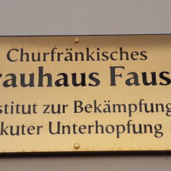 Churfranken lockt Urlauber und Wochenendausflügler - Brauerei Faust - (c) Klaus Pfenning