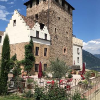 Schloss Korb mit dem mittelalterlichen Turm - (c) Eva-Maria Mayring