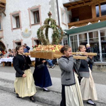 Griaß enk zum Erntedankfest - Ein Fest für die Ähre - Erntedankfest in Neustift im Stubaital - (c) Gabi Dräger