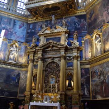 Barock ausgeschmückter Innenraum von La Rotonda in Rovigo - (c) Gabi Vögele
