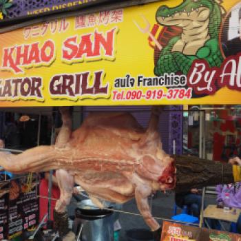 Zarter Alligator to go in der Khaosan Road - (c) Sabine Ludwig