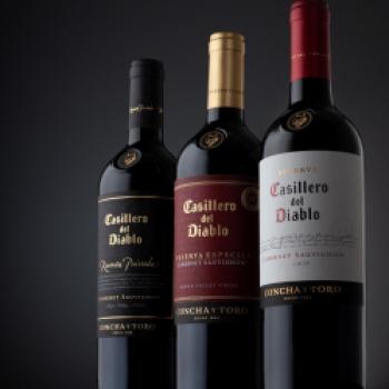 Rotwein Sortiment von Casillero del Diabolo - (c) Concha y Toro