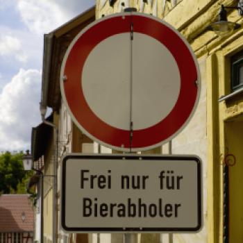 Die Zufahrt zum Kommunbrauhaus in Seßlach - (c) Burgenstrasse