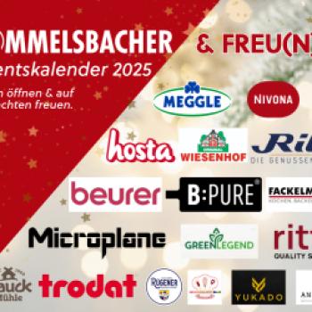 Der Rommelsbacher & Freu(n)de Adventskalender 2025 - 24 Tage voller Genuss, Spannung und Überraschungen!