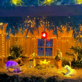 Idyllisch und romantisch – der Weihnachtsmarkt am Chinesischen Turm in München - (c) Gabi Dräger