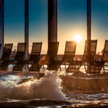 Die Chiemgau Thermen in Bad Endorf sind ein echtes Juwel, ein kuscheliger Rückzugsort an trüben Tagen - (c) Ulrike Engel