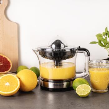 Die Zitruspresse ZP 50 der Firma Rommelsbacher sorgt für frischen Südfrüchtegenuss - (c) Rommelsbacher