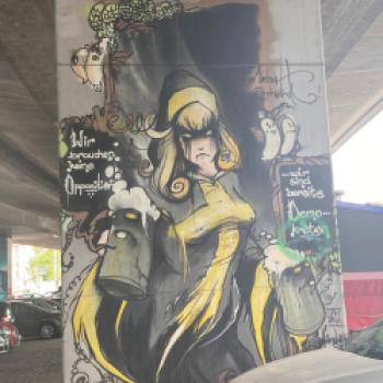 München war Vorreiter der deutschen Graffiti-Szene - Streetart bedeutet, mit Kunst im öffentlichen Raum konfrontiert zu werden. Die Kunst ist für alle zugänglich, und das Beste daran ist: Man zahlt keinen Eintritt - (c) Gabi Dräger