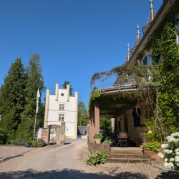 Karthäuserhof: Wo sieben Jahrhunderte im Glas nachwirken - 1335 gründeten Karthäusermönche den Weinbaubetrieb, seit 1811 befindet sich das Gut in siebter Generation in Familienhand - (c) Carola Faber