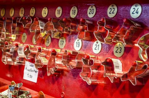 Christkindlmarkt am Sendlinger Tor in München - Plätzchen Ausstecher