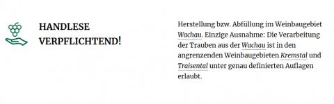 Das neueste Mitglied der DAC-Familie, die Wachau - (c) OEWM Das neueste Mitglied der DAC-Familie, die Wachau - (c) OEWM