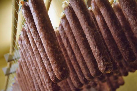 Die Ursalami kommt aus Nordhessen, das zumindest behaupten norddeutsche Historiker und Metzger - (c) Gabi Vögele Die Ursalami kommt aus Nordhessen, das zumindest behaupten norddeutsche Historiker und Metzger - (c) Gabi Vögele