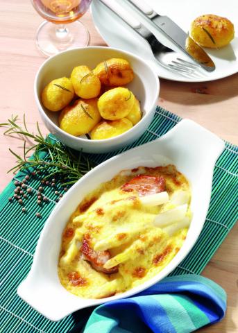 Kalbssteak „Princess“ mit Spargel - (c) Wirths PR Kalbssteak „Princess“ mit Spargel - (c) Wirths PR