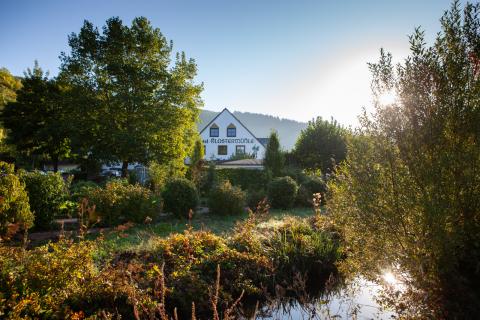 Das Weinhotel Klostermühle in Ockfen/Saar - ein besonderes Hotel für Weinliebhaber - (c) Hotel Restaurant Kaisermühle