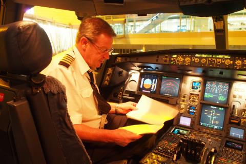 Flugkapitän Mike Finch von South African Airways gibt uns Urlaubstipps - (c) Jörg Bornmann