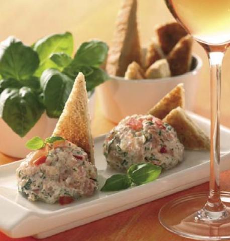 Rilette vom gebeizten Lachs - (c) Deutsches Weininstitut Rilette vom gebeizten Lachs - (c) Deutsches Weininstitut