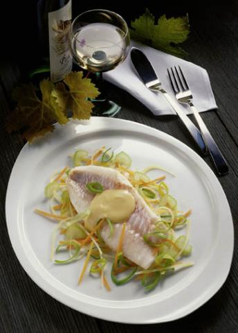 Rotbarsch mit Senf-Sauce - (c) Wirths PR Rotbarsch mit Senf-Sauce - (c) Wirths PR