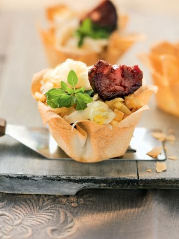 Offener Blutwurststrudel mit Apfelkraut - (c) ZS Verlag Offener Blutwurststrudel mit Apfelkraut - (c) ZS Verlag