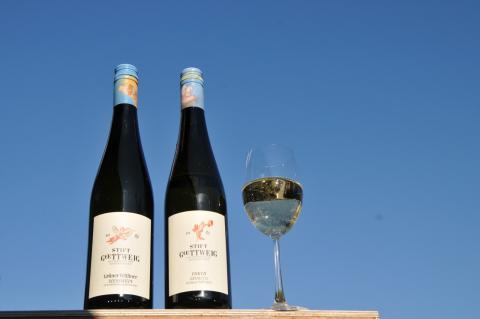 Wein vom Weingut Stift Göttweig - dem Himmel so nah - (c) Gabi Dräger